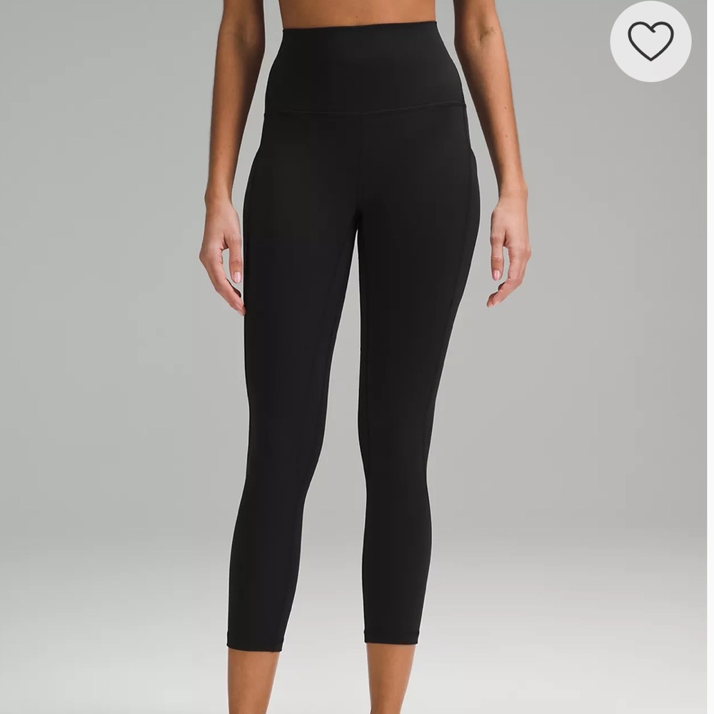 lululemon Align High-Rise Crop with Pockets 23" size 6
